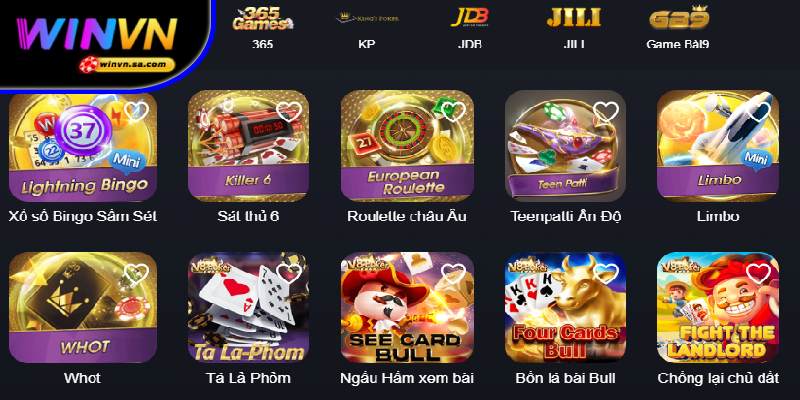 Trang chủ 52 Game bài đổi thưởng chuẩn luật, dễ chơi dễ thắng